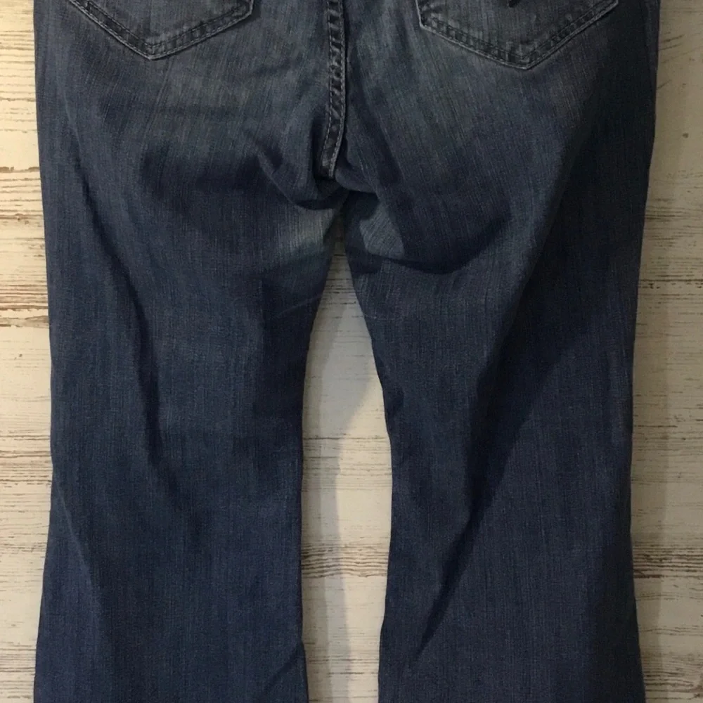 Ariat Women's Dark Blue Bootcut Flare and Button Fly